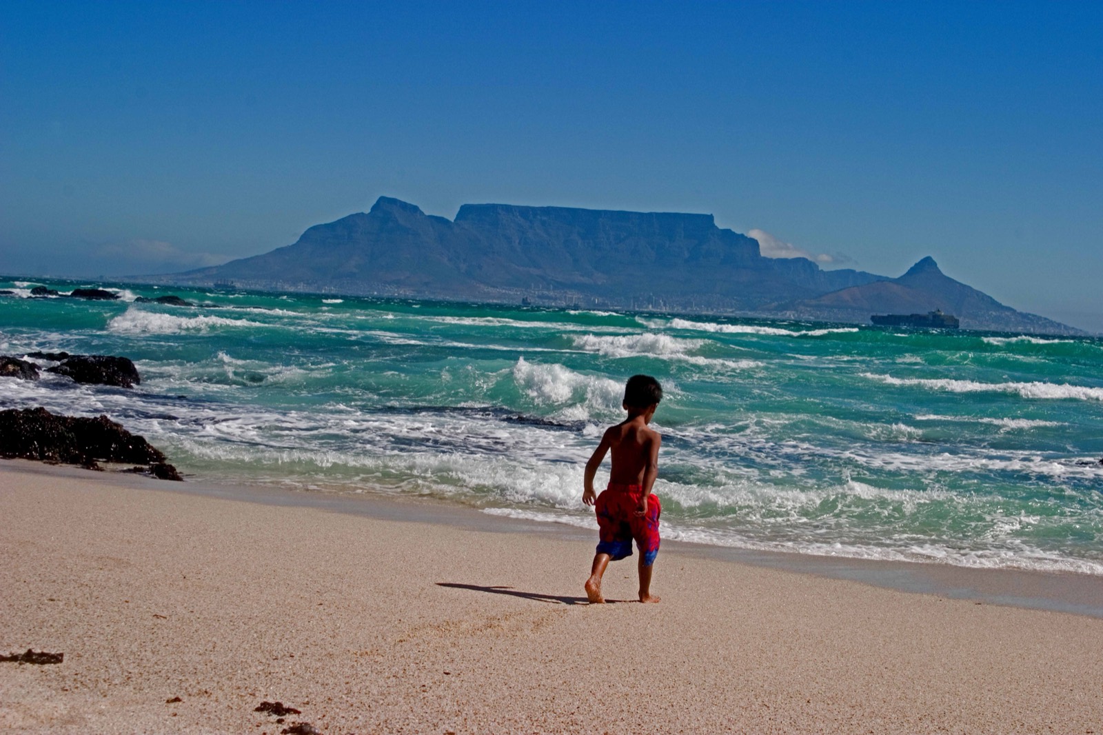 Table Mountain overlooking Cape Town