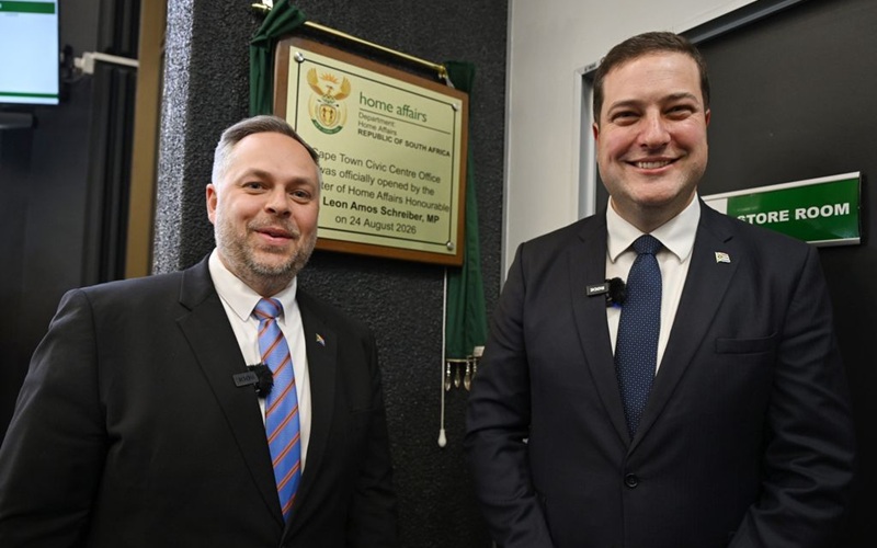 home affairs at civic opening