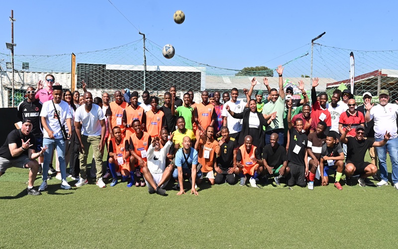 Cape Town strengthens partnership through Homeless Soccer World Cup Programme