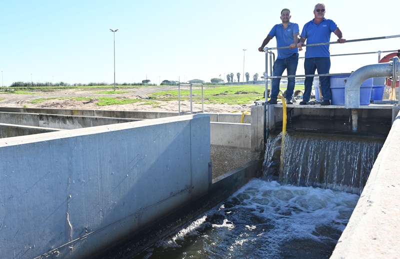 City water treatment infrastructure