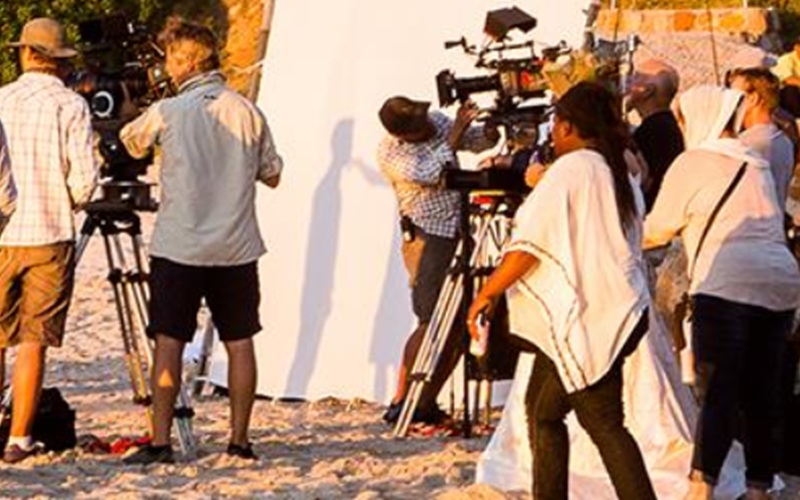 Film production in Cape Town