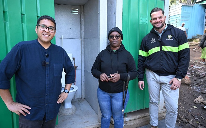 More toilets and taps improve access to basic services